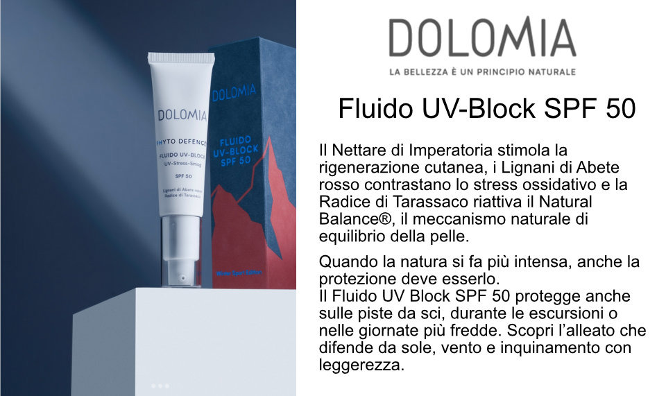 Dolomia beauty 2 fluido uv block