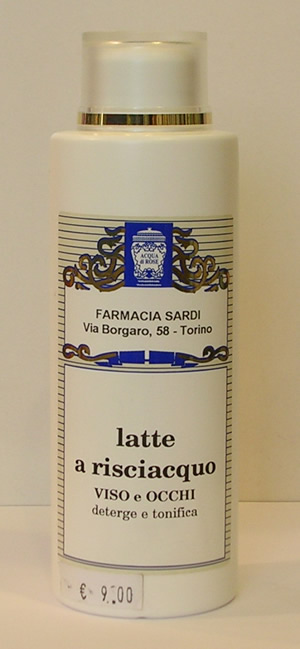 Latte a risciacquo Viso e occhi: clicca sull